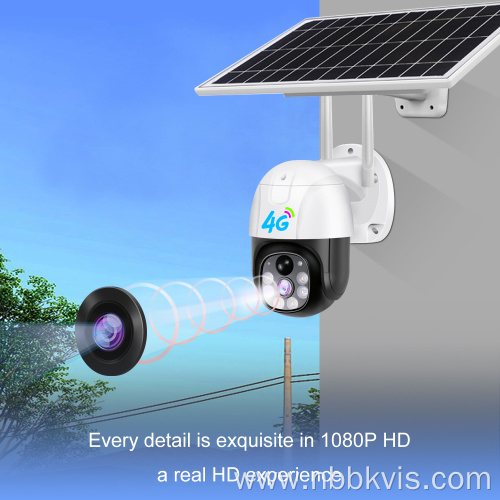 Solar Ptz Camera Night Vision Wireless Transmission Camera